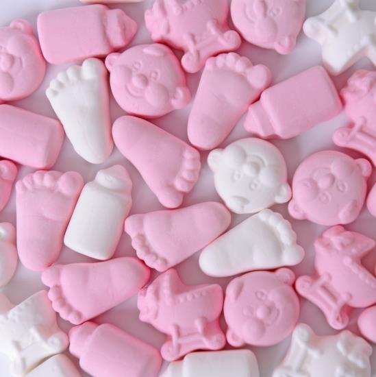 Baby Mix Roze / Wit