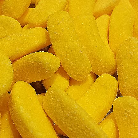 Zoete Bananen / Snoep met Bananensmaak / Gesuikerde Bananen