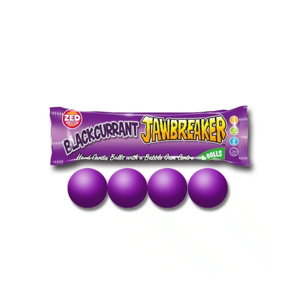Jawbreaker Blackcurrant 4-Pack