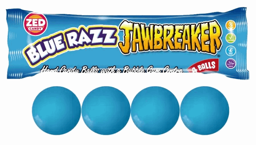 Jawbreaker Blue Razz 4-Pack