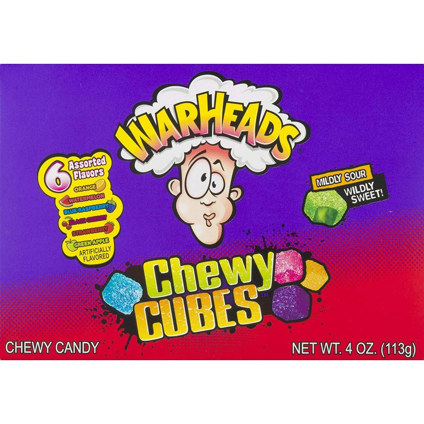 Warheads Sour Chewy Cubes