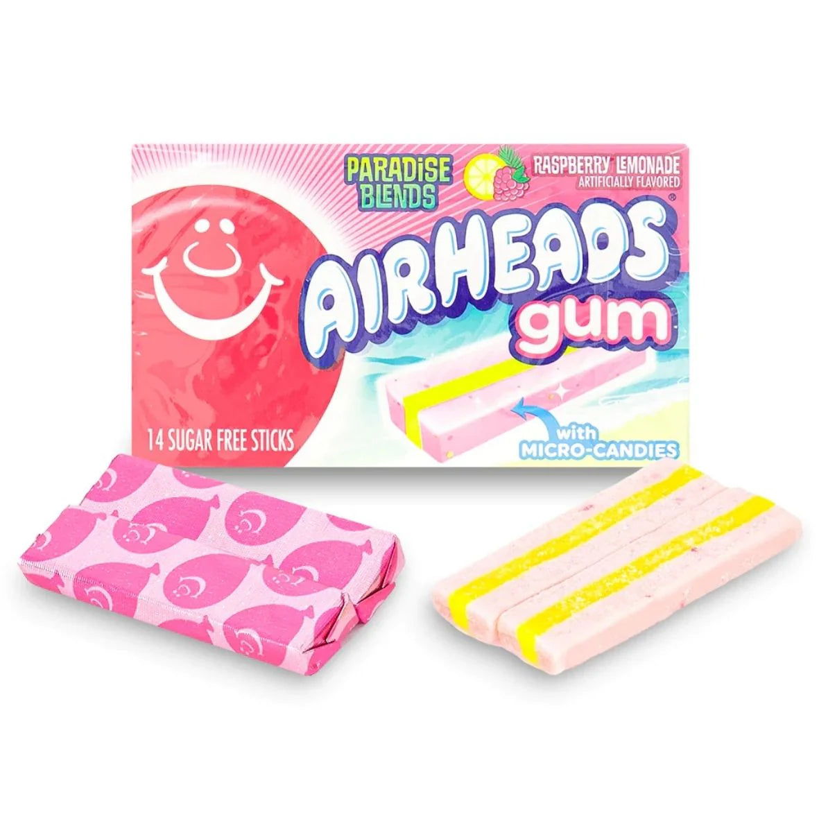 Airheads Gum Raspberry Lemonade