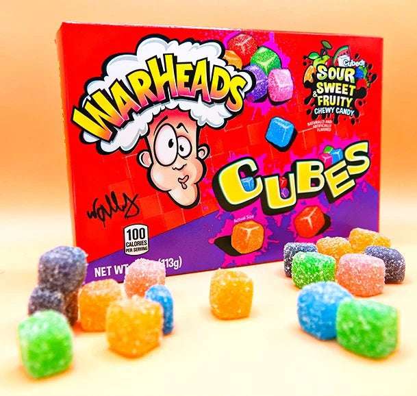 Warheads Sour Chewy Cubes