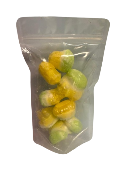 🍍 Gevriesdroogde Ananas Slices – Super Crunchy